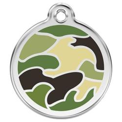 Red Dingo kutyabiléta Camouflage Green Small